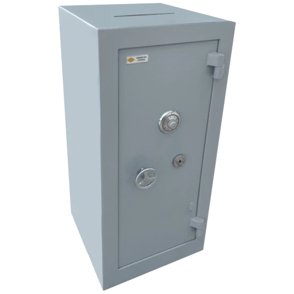 Cofre Boca de Lobo TCL 100 BL, fechado, vista frontal