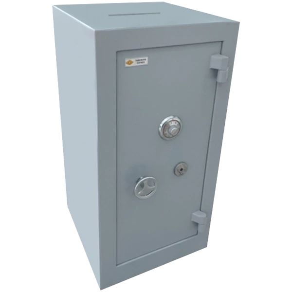Cofre Boca de Lobo TCL 80 BL, fechado, vista frontal
