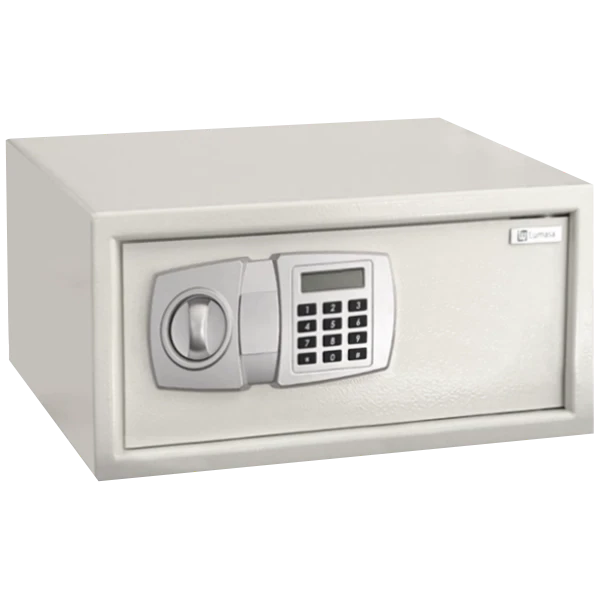 Cofre Digital TCL 430 HBE, fechado, vista frontal